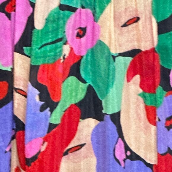 Nicholas Myla Floral Silk-Blend Tiered Maxi Dress | Size 4 - Picture 9 of 10